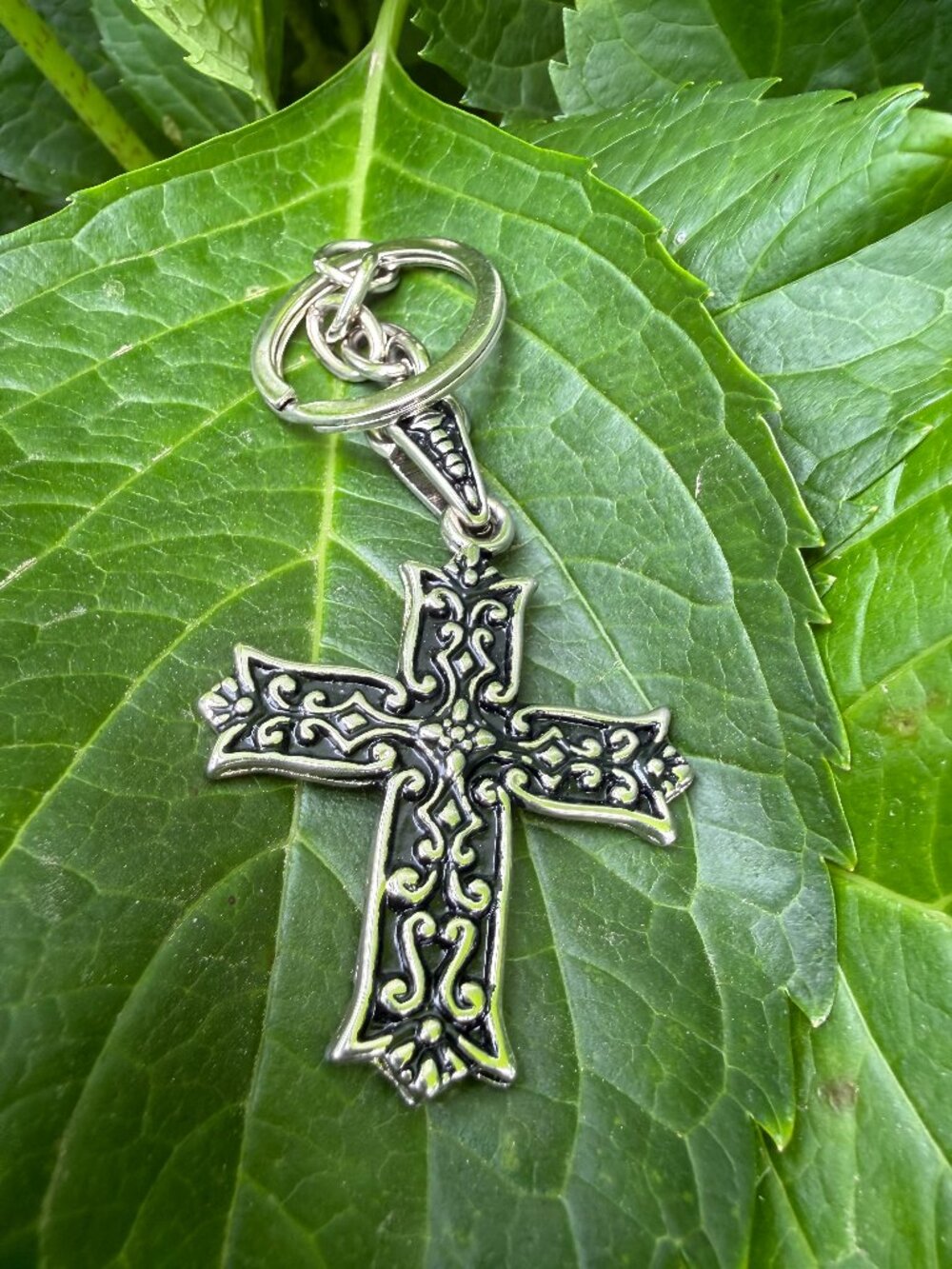 Roadmaster Cross Key Chain